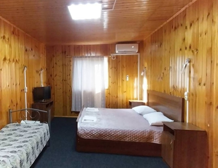 Номер стандарт семейный с 1 двуспальной кроватью - Отель «Радоновый источник» Ткварчели